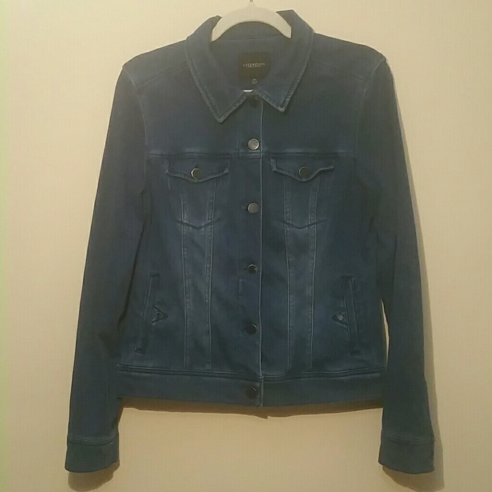 Liverpool denim button jacket